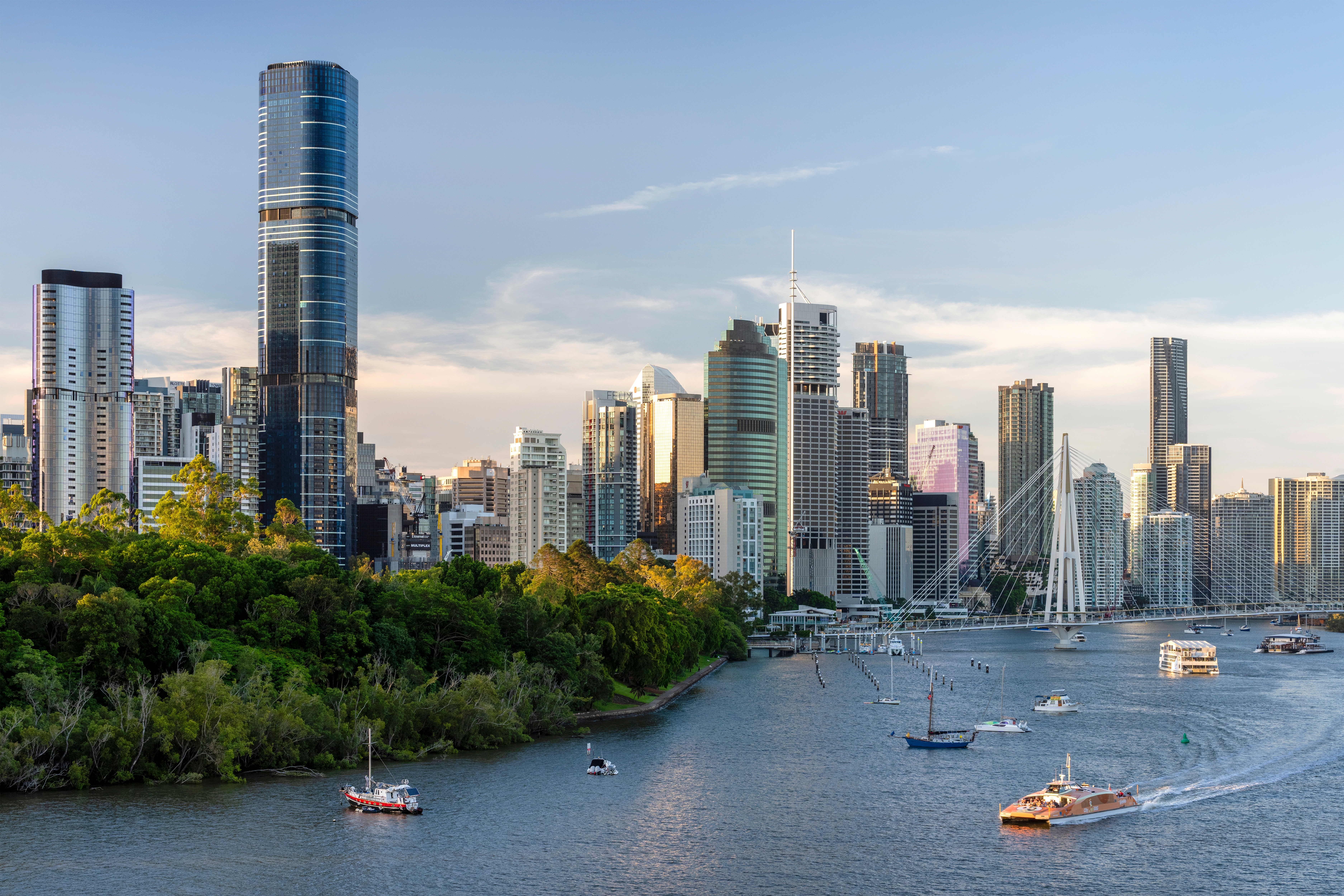 Brisbane city skyline