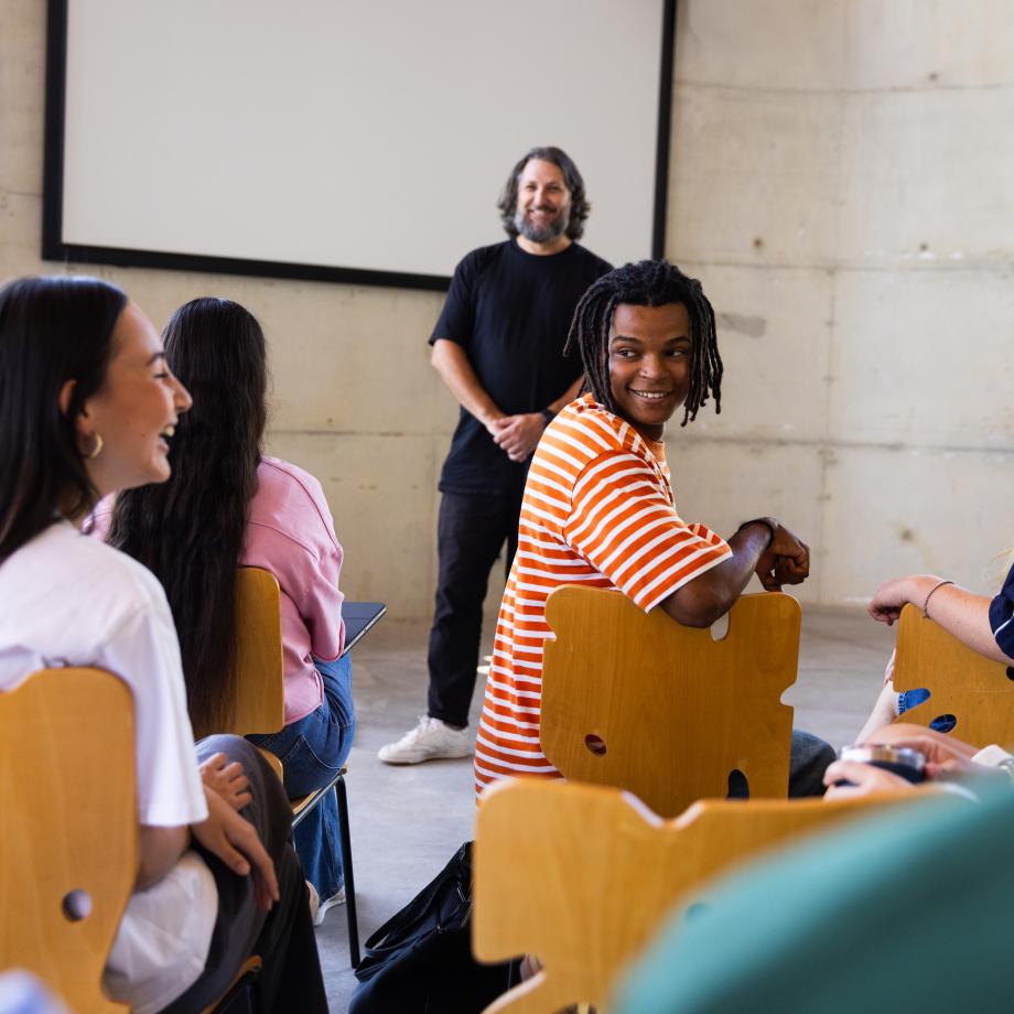 Students in classroom