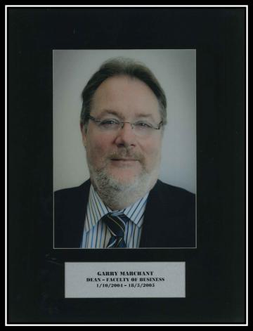 Photograph of past Dean of BBS, Professor Gary Marchant 