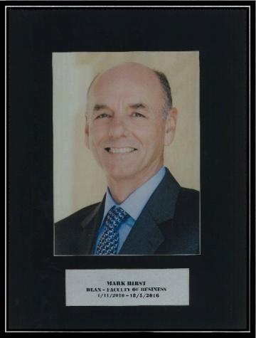 Photograph of past Dean of BBS, Professor Mark Hirst 