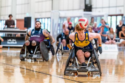 Wheelchair rugby 