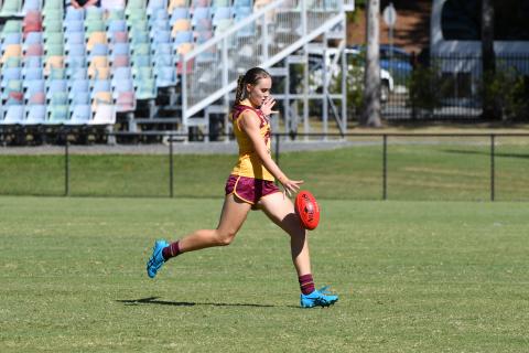 Mia Geere from the Lions academy