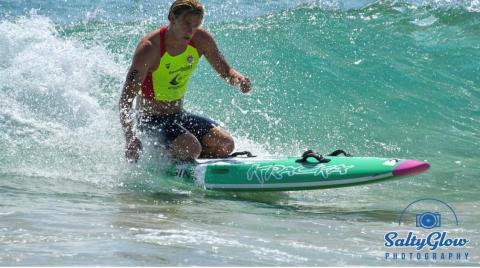 Archie Vernon in the Coolangatta Gold