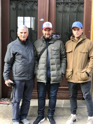 Ferrucio, Jason and Jordan Lenac