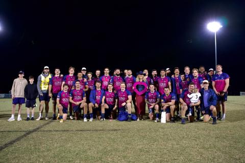 Prem men on Ladies Day