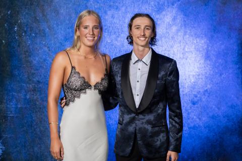 Milla Jansen and Kye Robinson