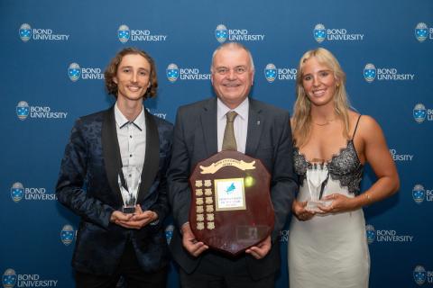 Vice Chancellor with Kye and Milla