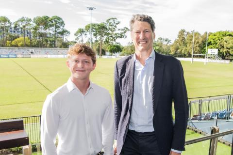 William Rossi and John Eales