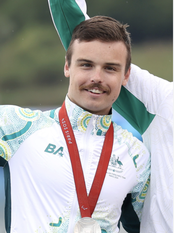 Dylan Littlehales at the Paris Olympics 