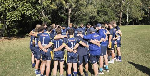 Colts 2 huddle