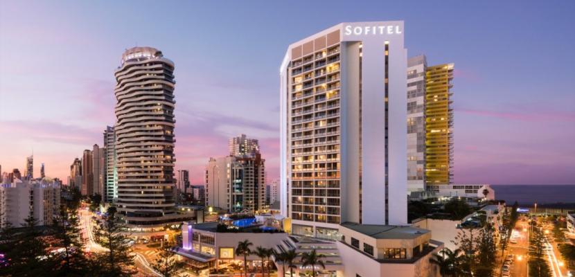 The Sofitel building on the Gold Coast