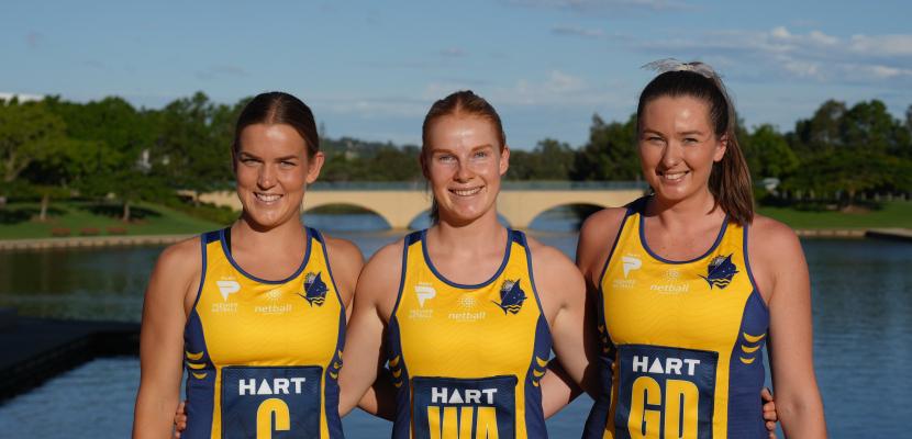 Georgia Bodle, Sophie Westover and Maddison Ryan