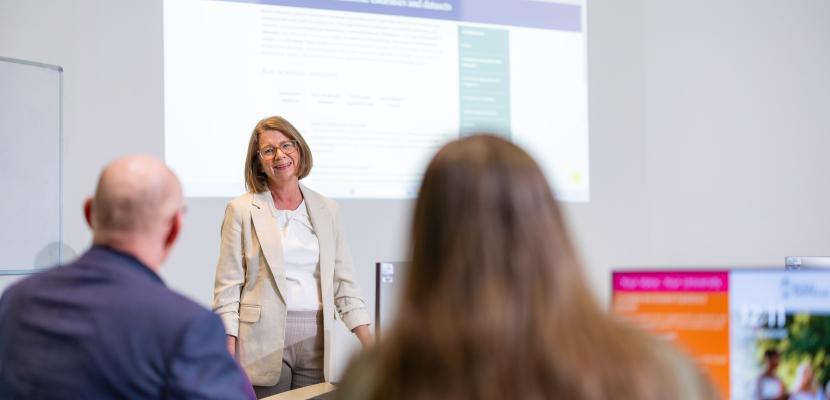 Library Staff in Octagon Room