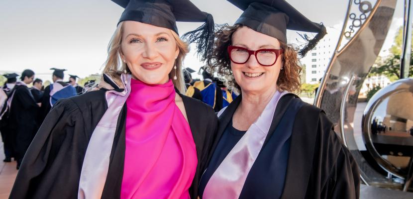 HANNAH: Hannah Colley and Leanne Mulcahy.