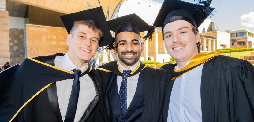 JEREMY: Jeremy Smith, Josh Lodhia and Charlie May.