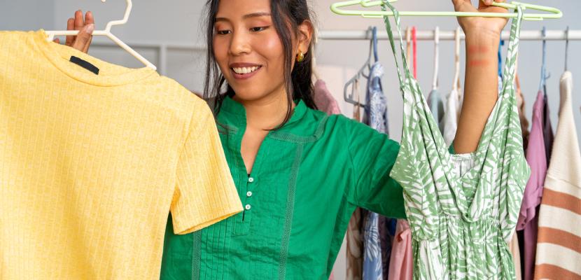clothes shopping