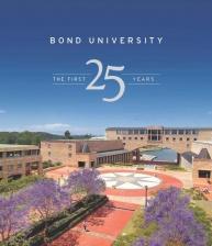 Cover: Bond University the first 25 years