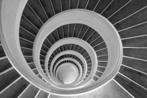 Spiral stair case