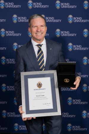 Bond salutes Derek Cronin as top alumni for 2024 | Bond University ...