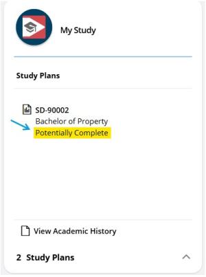 Graduation status - estudent